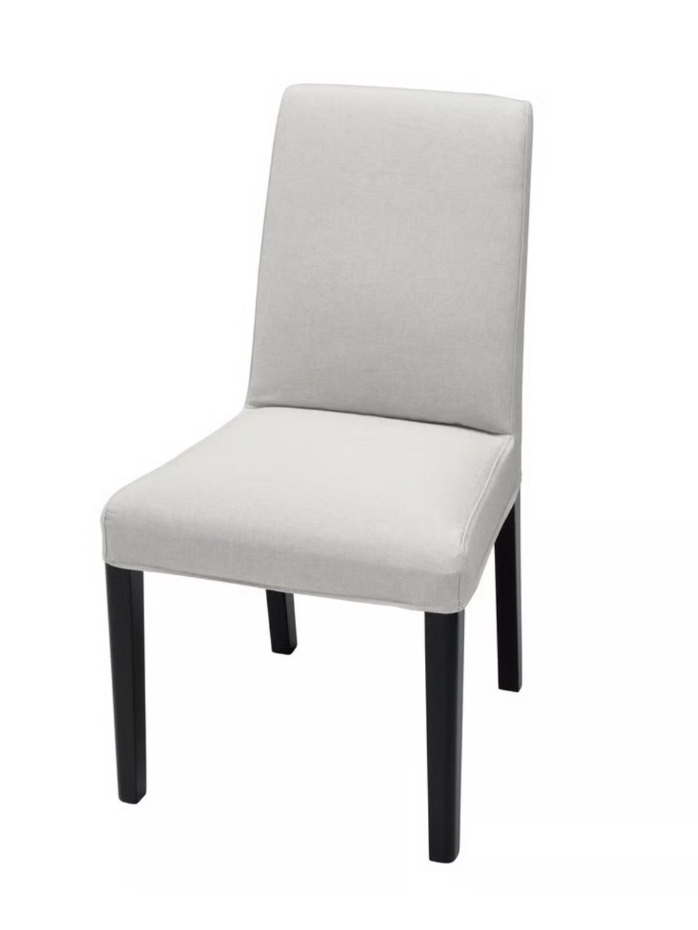 2 x IKEA BERGMUND Chair Covers in Medium Gray